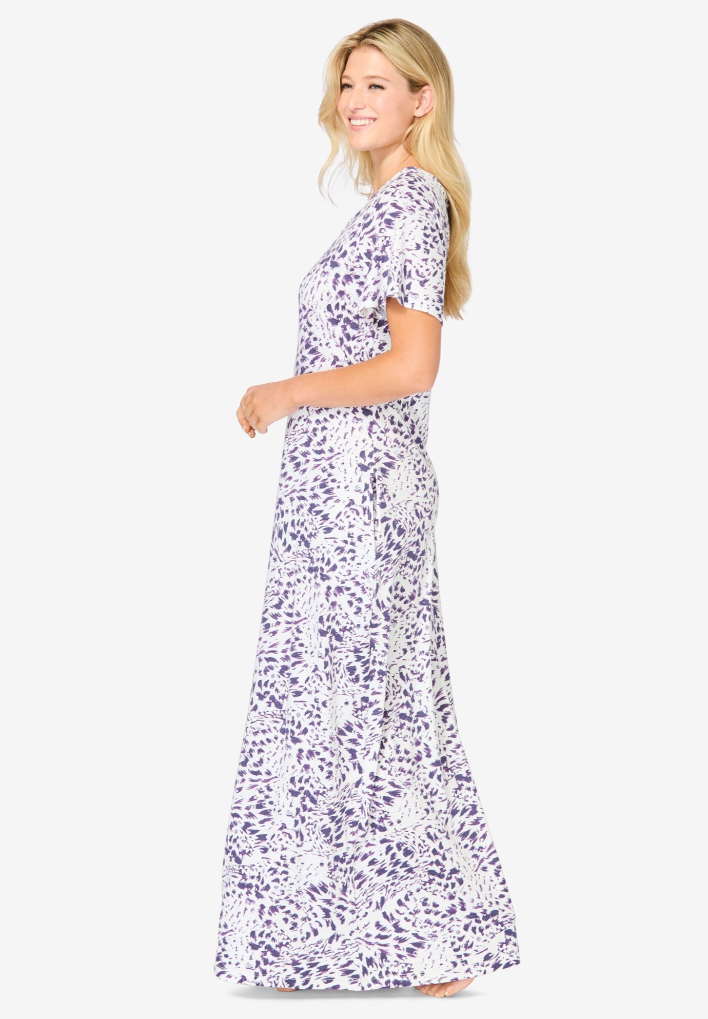 Avenue Body Ruche Maxi Gown image number 2