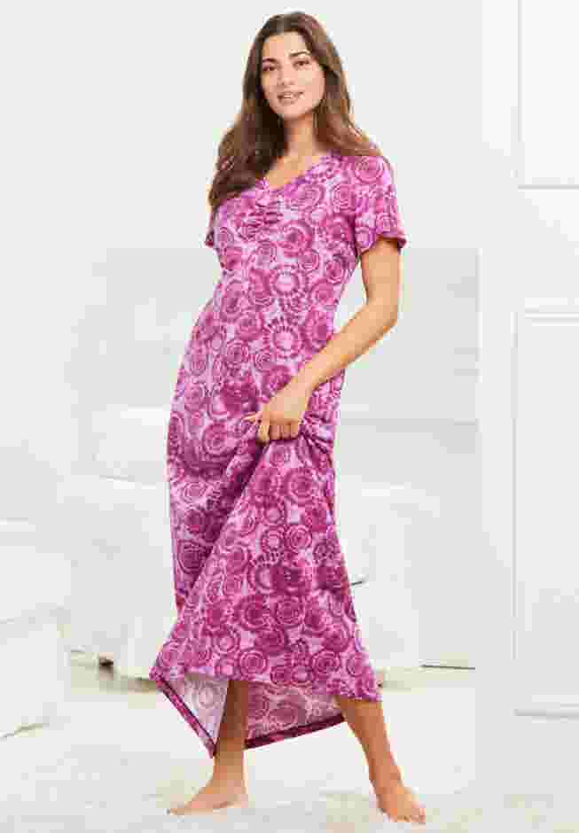 Avenue Body Ruche Maxi Gown image number 3