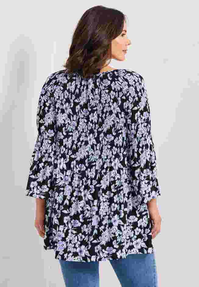 Keyhole Bell Sleeve Tunic image number 2