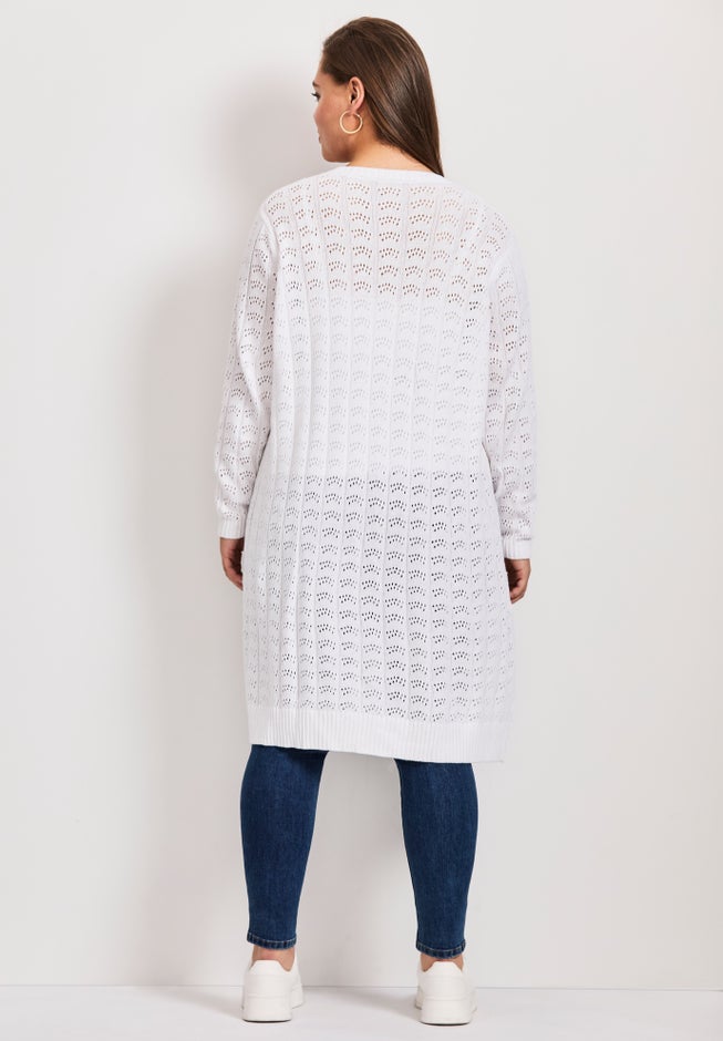 Pointelle Duster image number 1