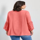 Crochet Lace Trim Top image number 2
