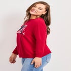 Americana Long Sleeve Crewneck image number null