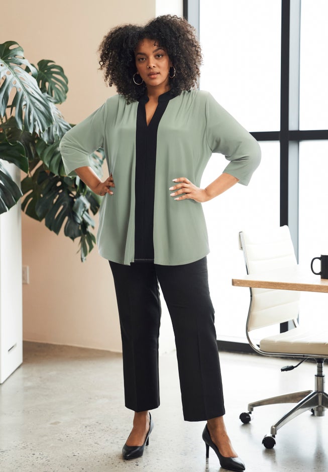 Audrey Colorblock Tunic image number 1