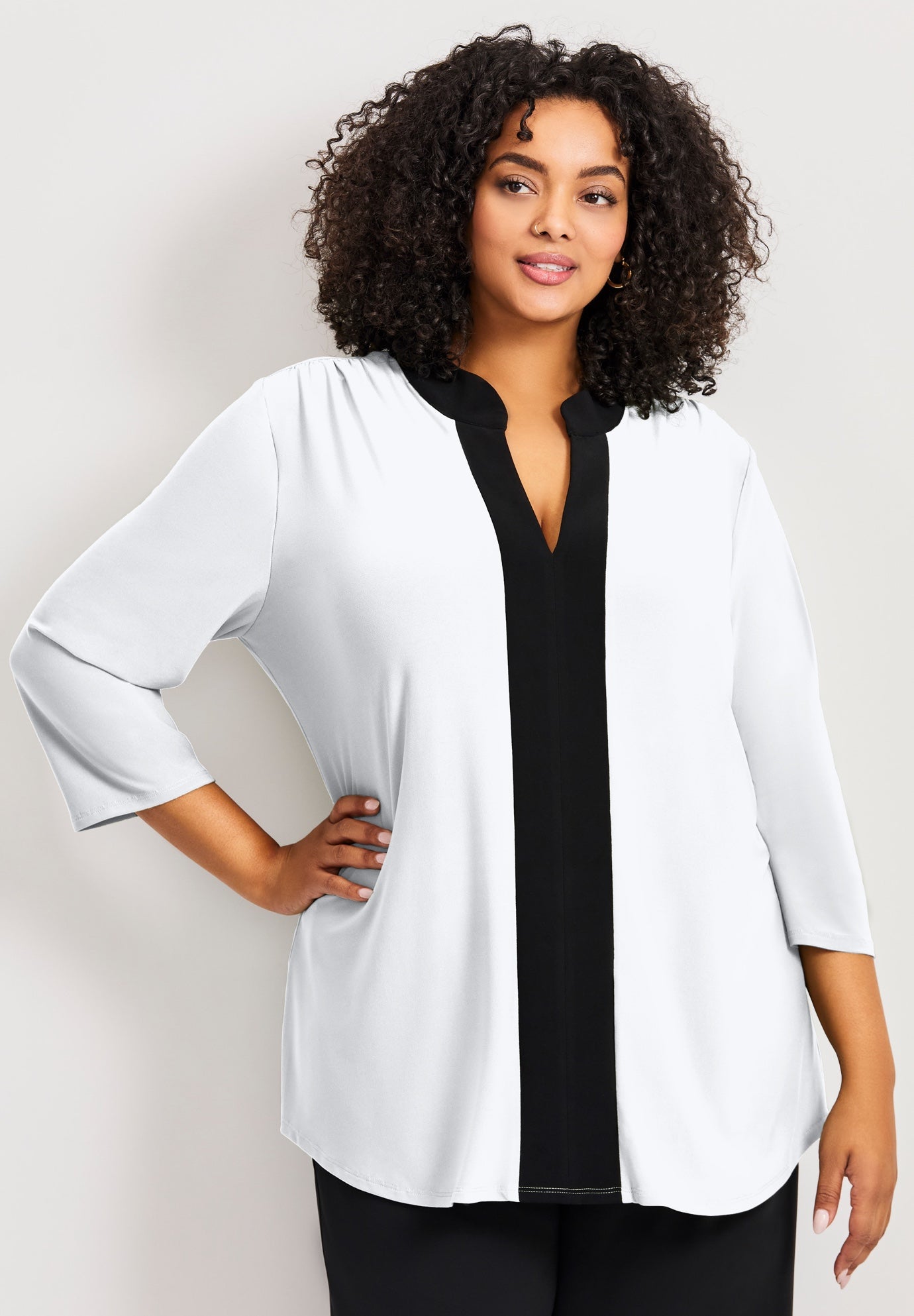 Audrey Colorblock Tunic image number 0