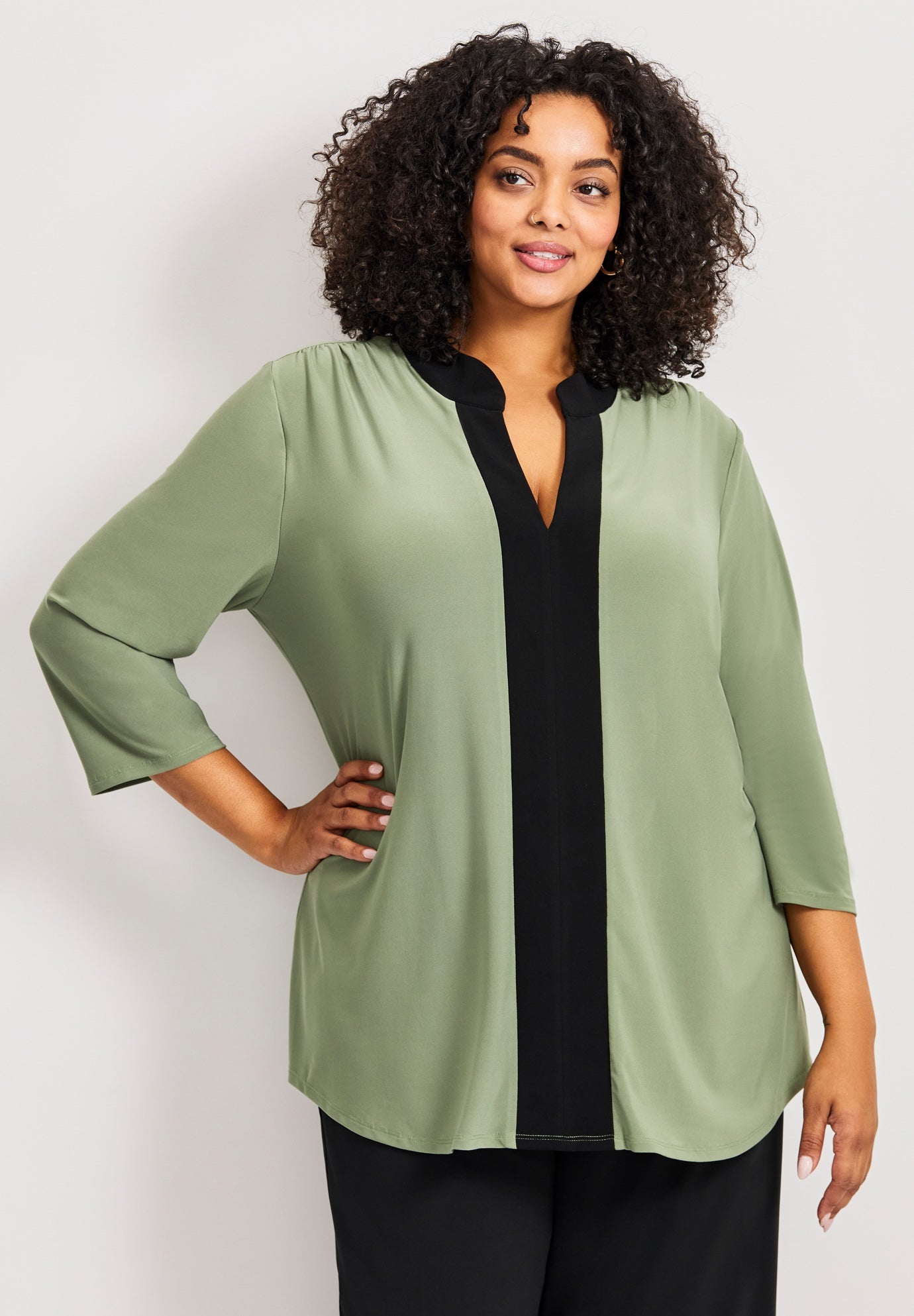 Audrey Colorblock Tunic image number 0