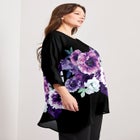 Printed Asymmetric Blouse image number null