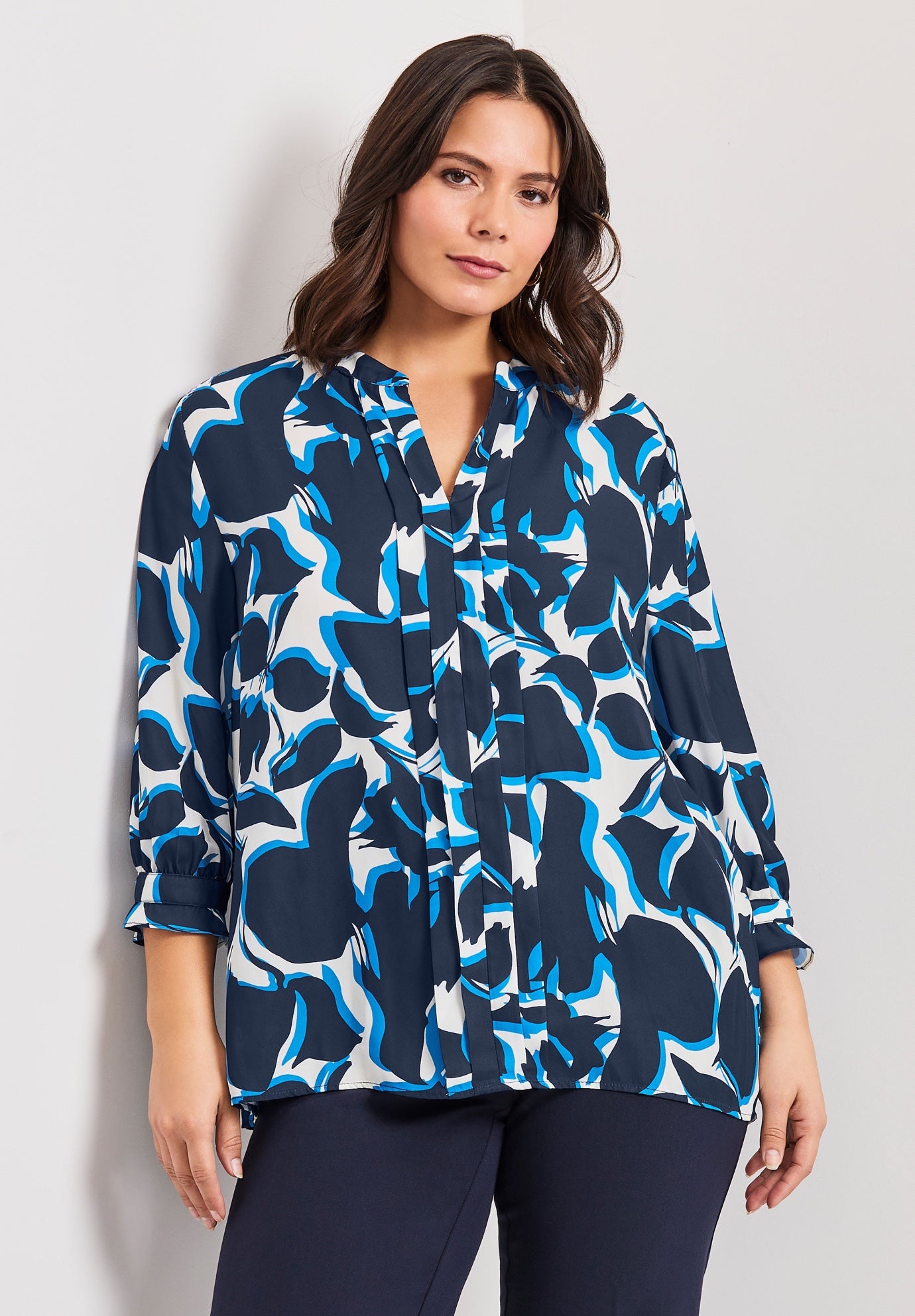 Pintuck Popover Top image number 0