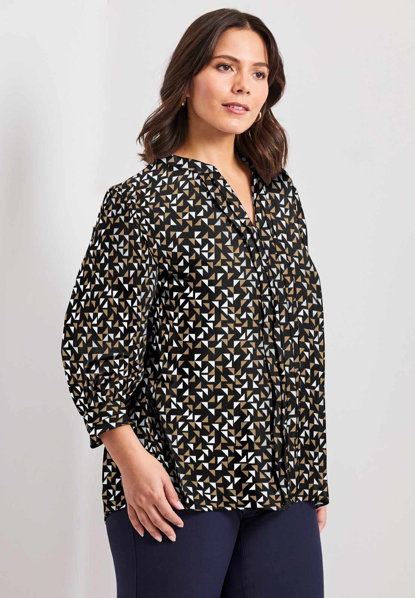 Pintuck Popover Top image number 3