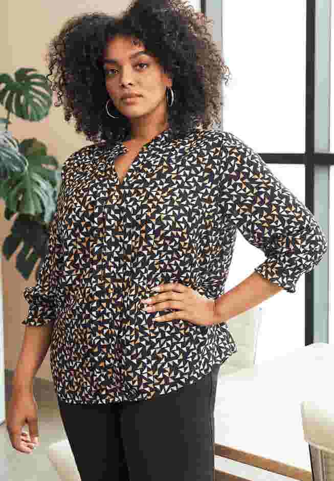 Pintuck Popover Top image number 1