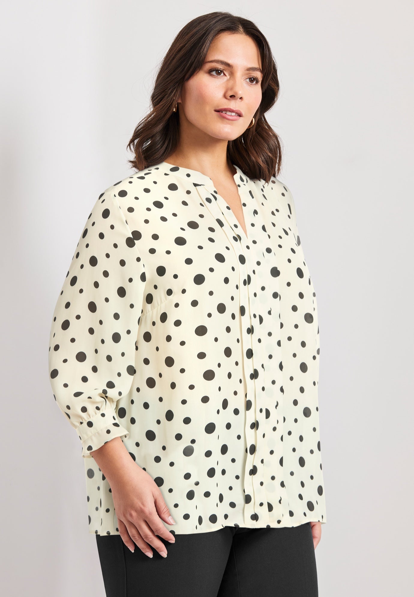 Pintuck Popover Top image number 3