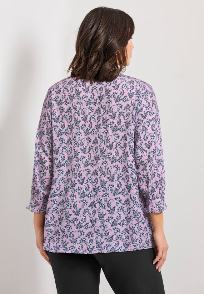 Pintuck Popover Top image number 2