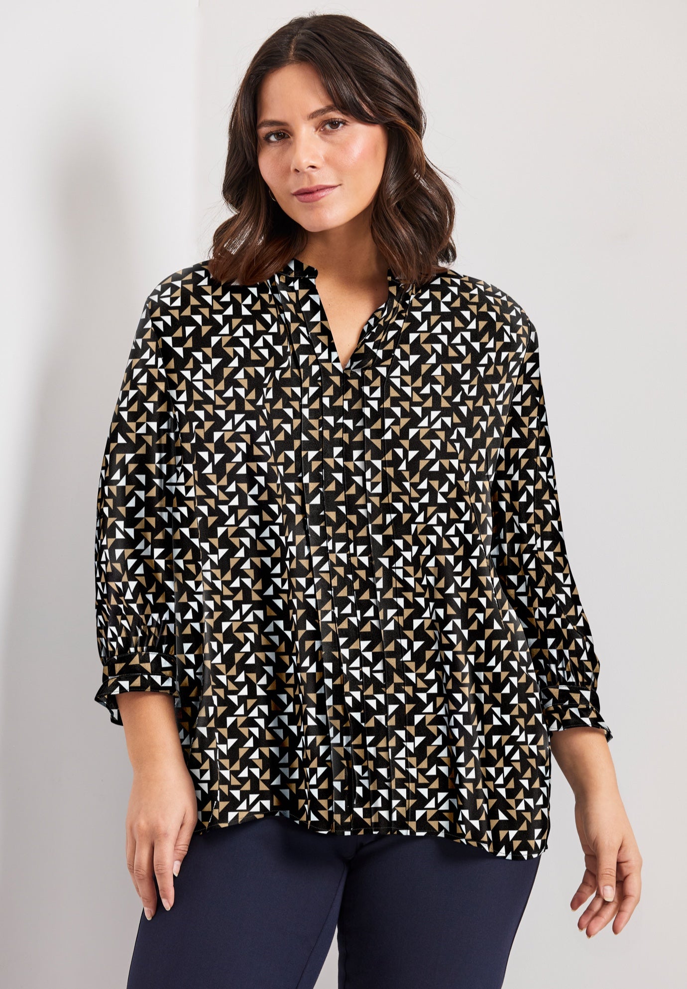 Pintuck Popover Top image number 1