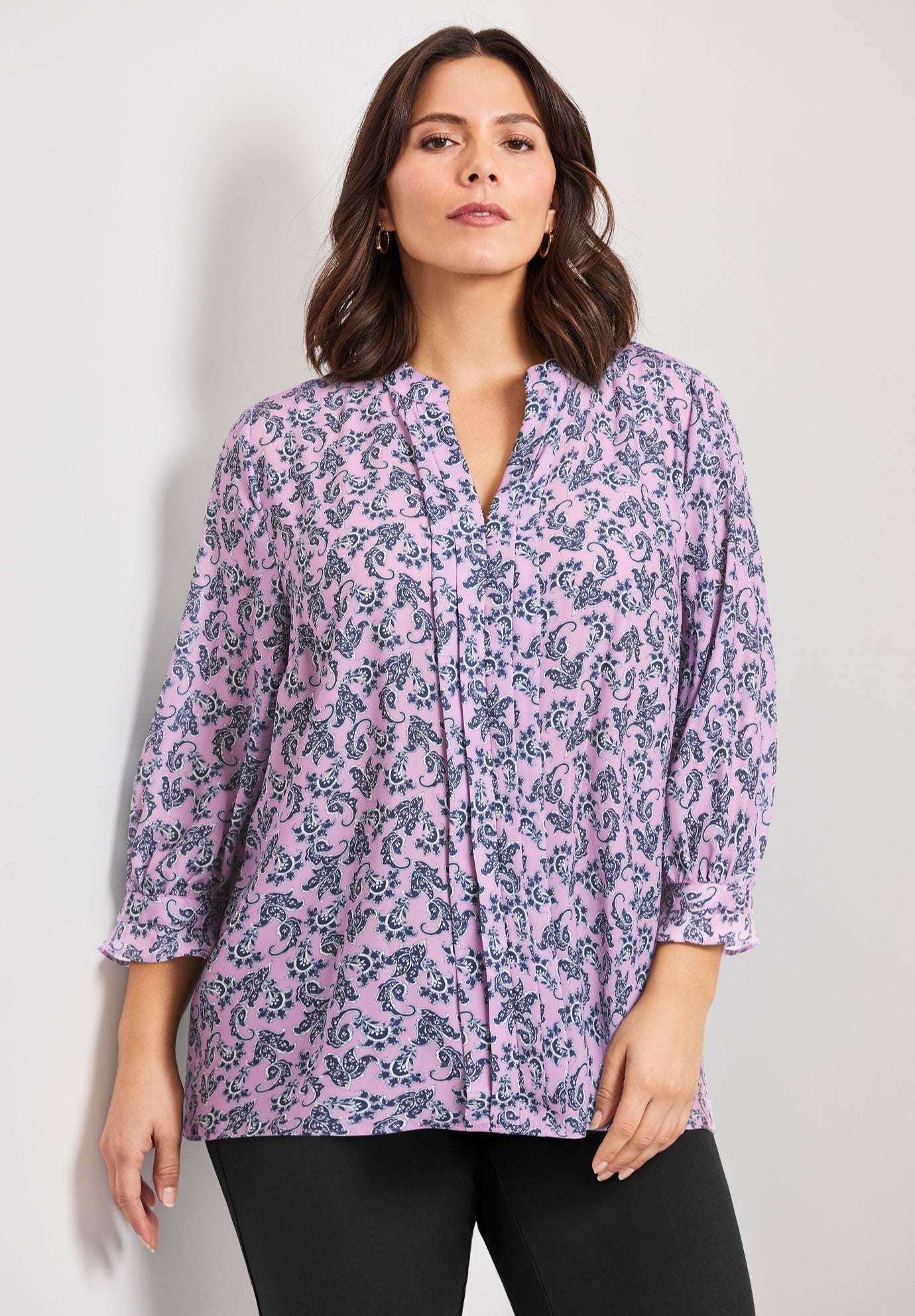 Pintuck Popover Top image number 0