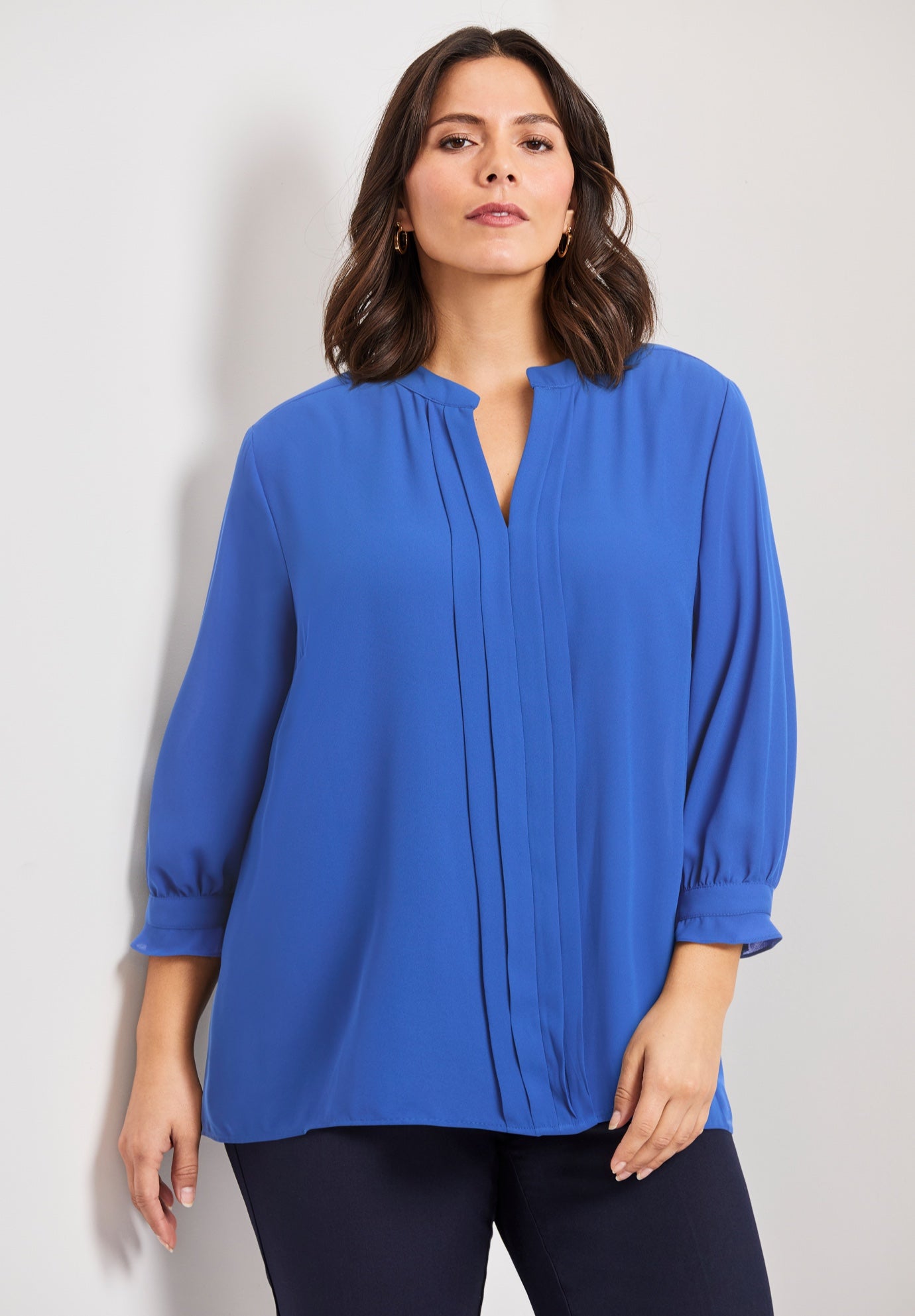 Pintuck Popover Top image number 0