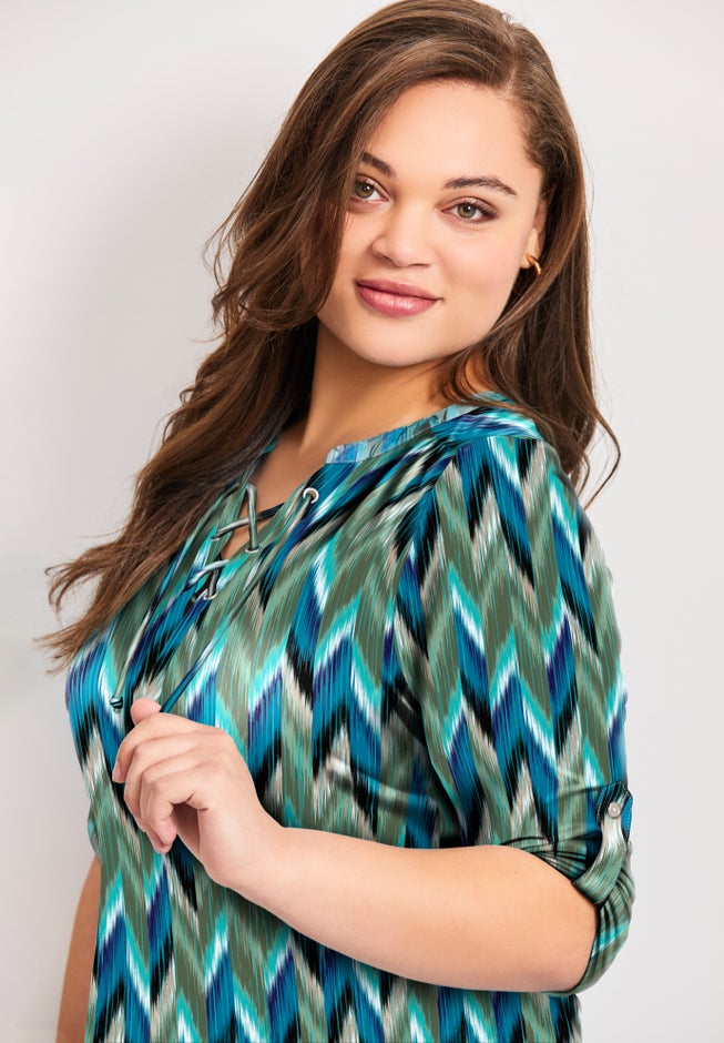 Lace Up Tee image number 3