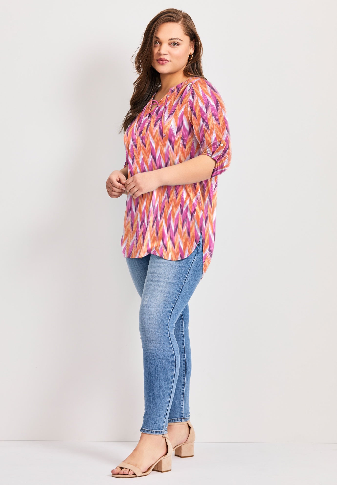 Lace Up Tee image number 2