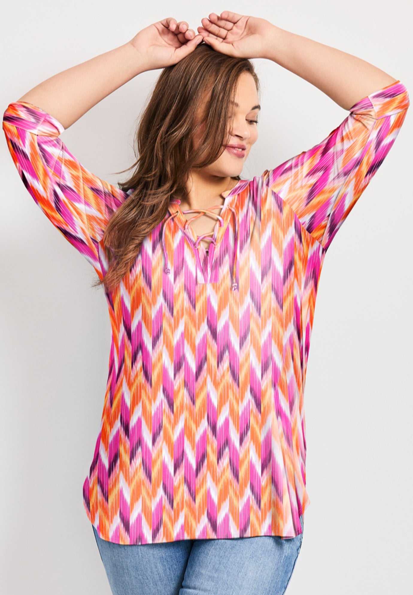 Lace Up Tee image number 0