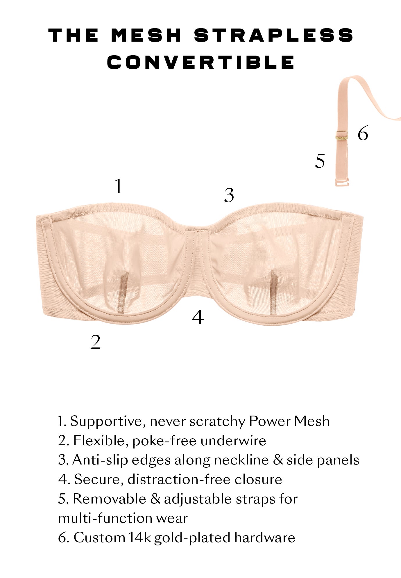 The Strapless Convertible - Mesh image number 9
