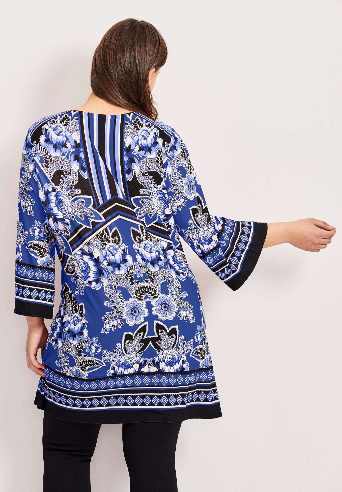 Scarf Print Tunic image number 1