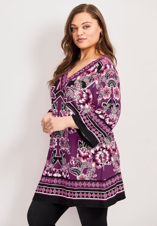 Scarf Print Tunic image number 2