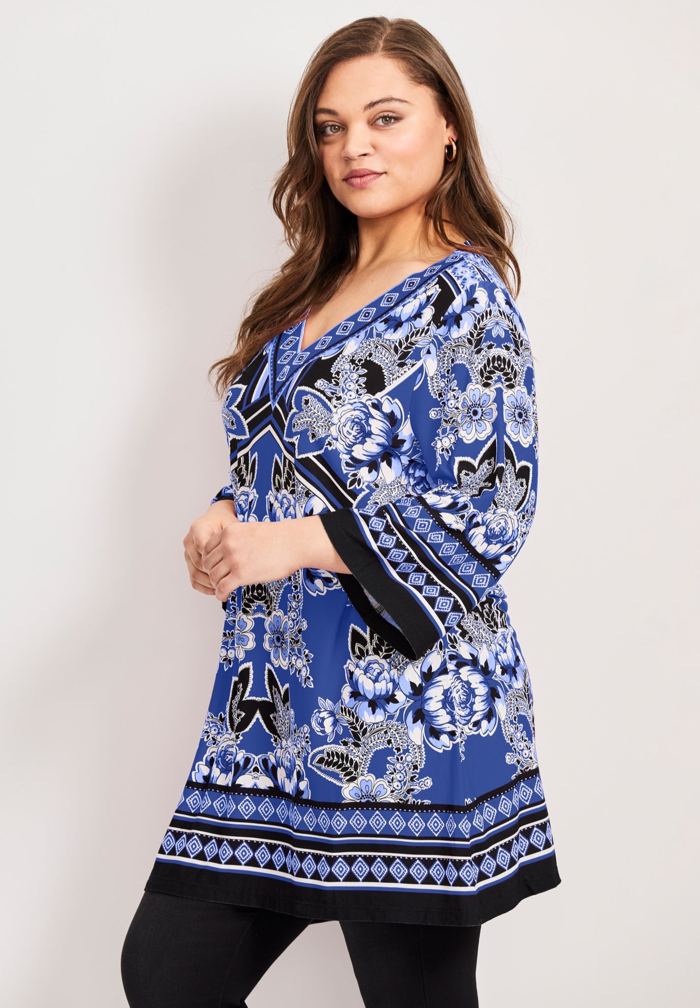 Scarf Print Tunic image number 2