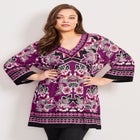 Scarf Print Tunic image number null