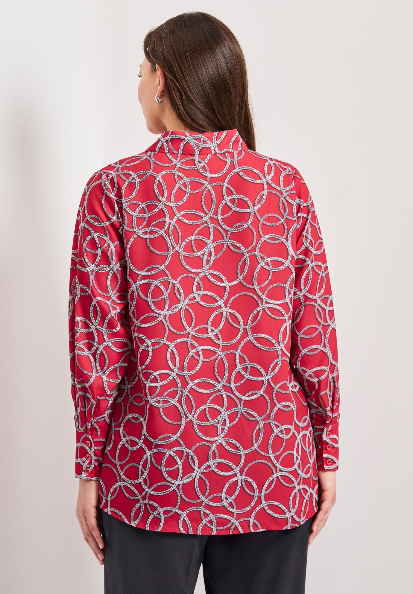 Button Front Blouse image number 2