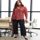 Button Front Blouse image number null