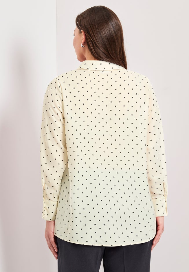Button Front Blouse image number 1