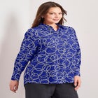 Button Front Blouse image number null