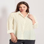 Button Front Blouse image number null