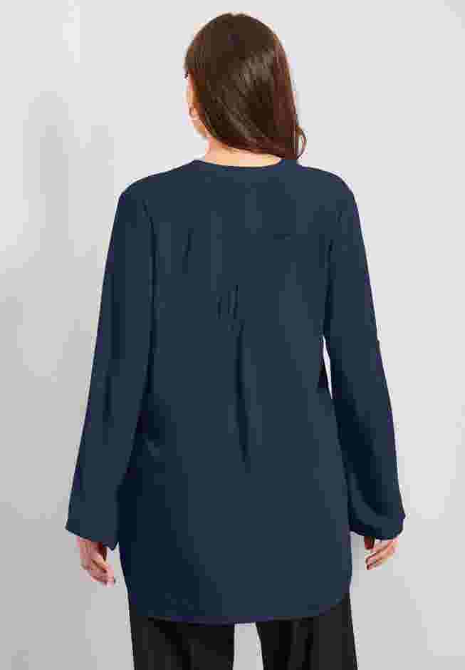 Roll Tab Zip Front Tunic image number 1