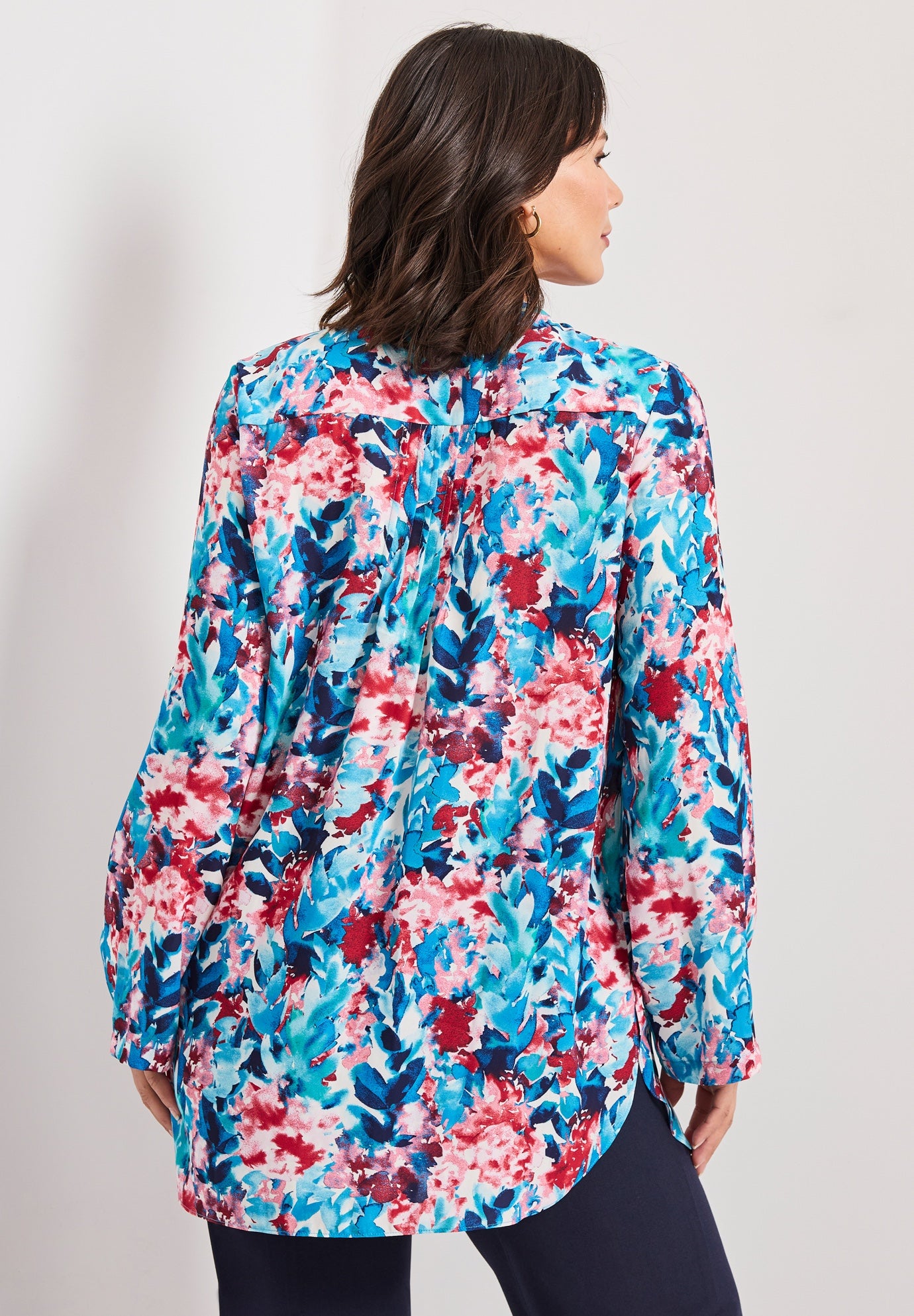 Roll Tab Zip Front Tunic image number 2