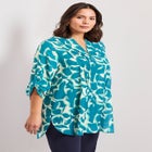 Roll Tab Zip Front Tunic image number null