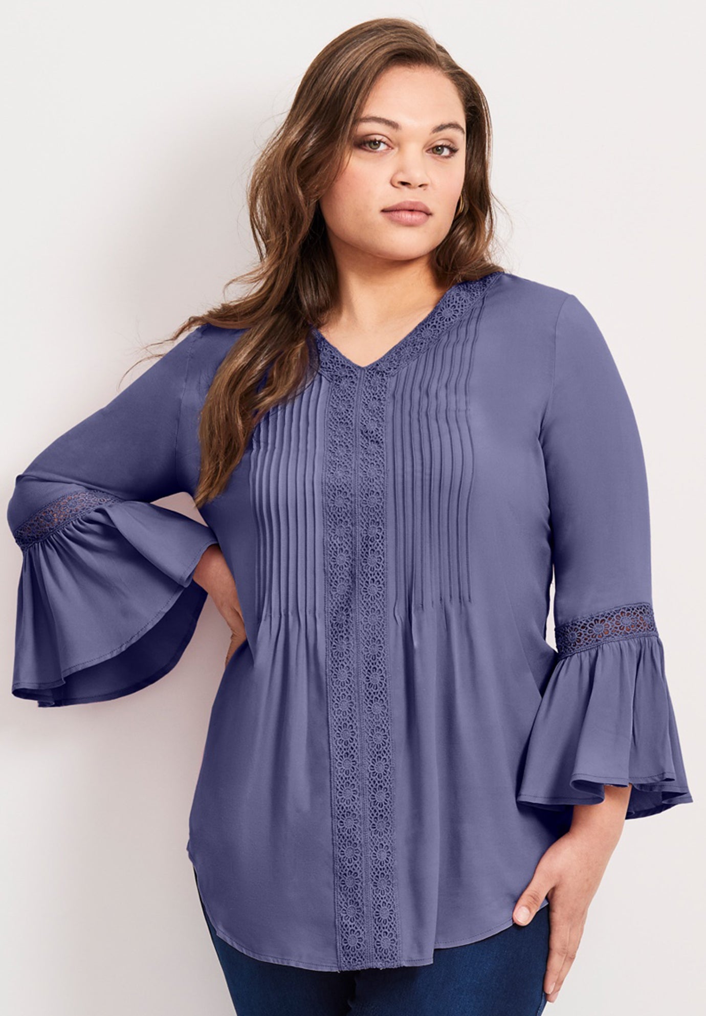 Lace Trim Tunic image number 0