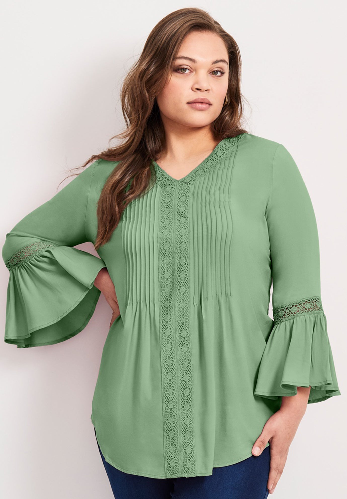 Lace Trim Tunic image number 0