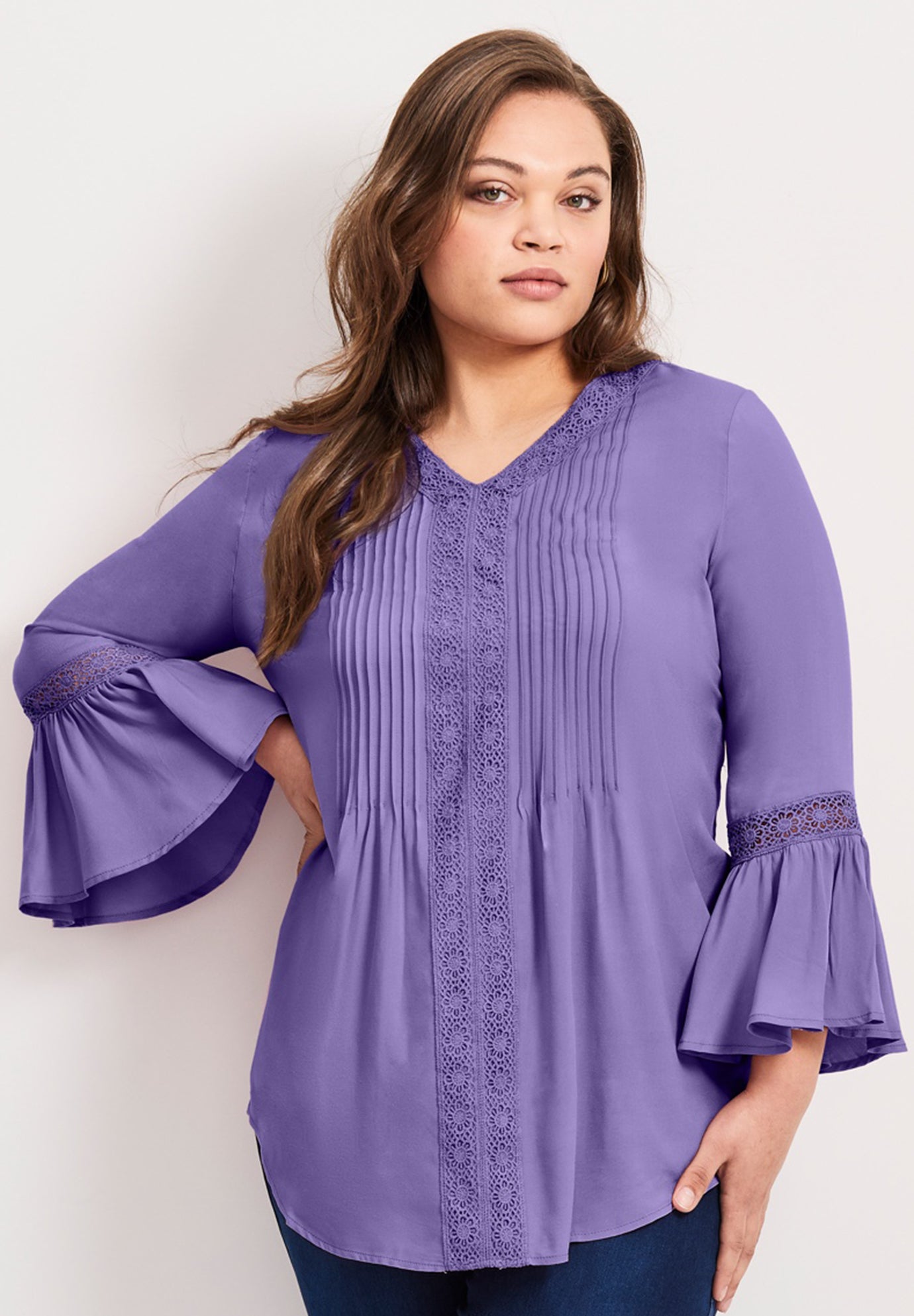 Lace Trim Tunic image number 0
