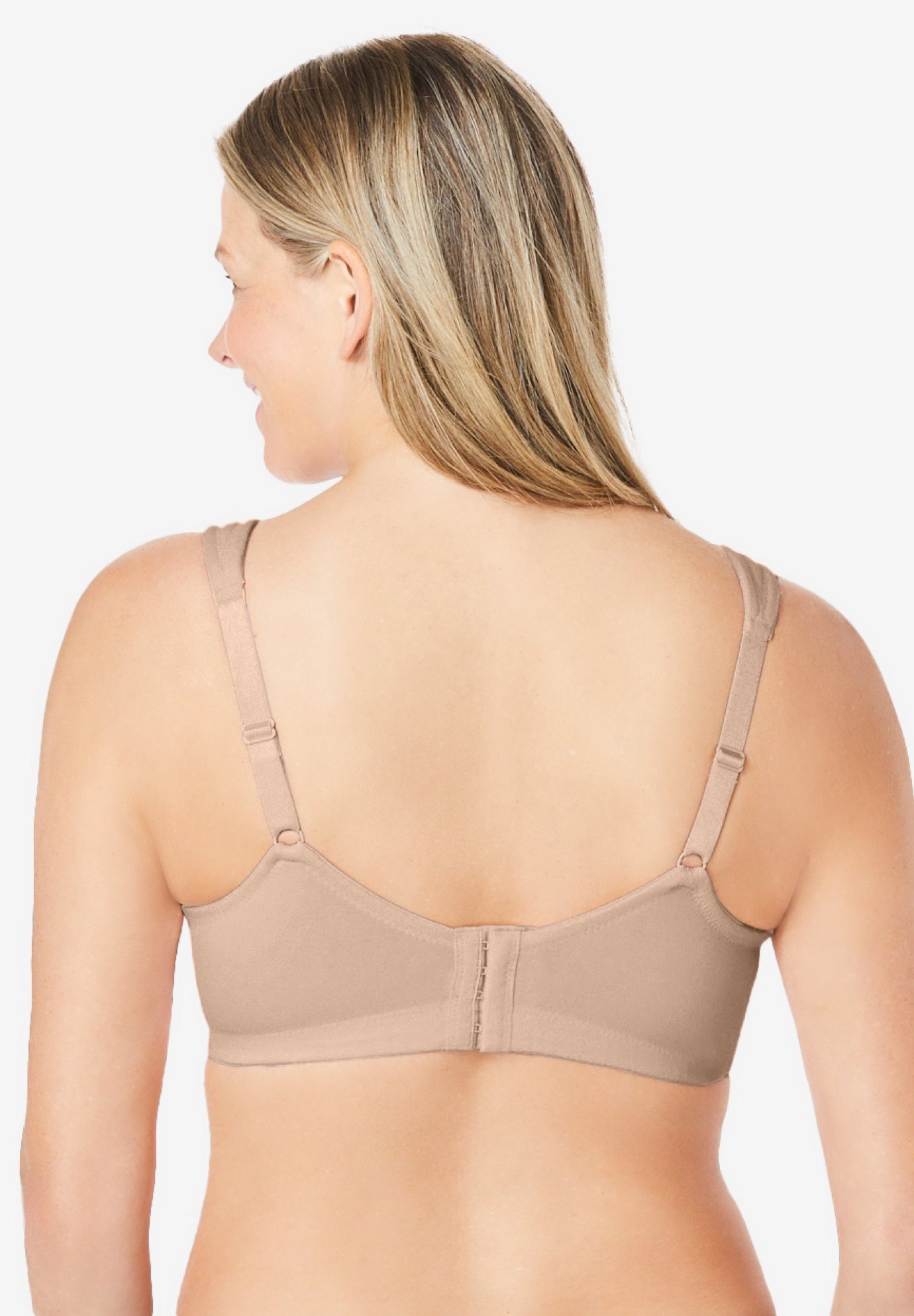 Cotton Wireless Lightly Padded T-Shirt Bra image number 1