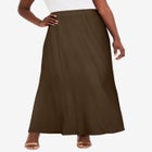 Stretch Knit Maxi Skirt image number 0