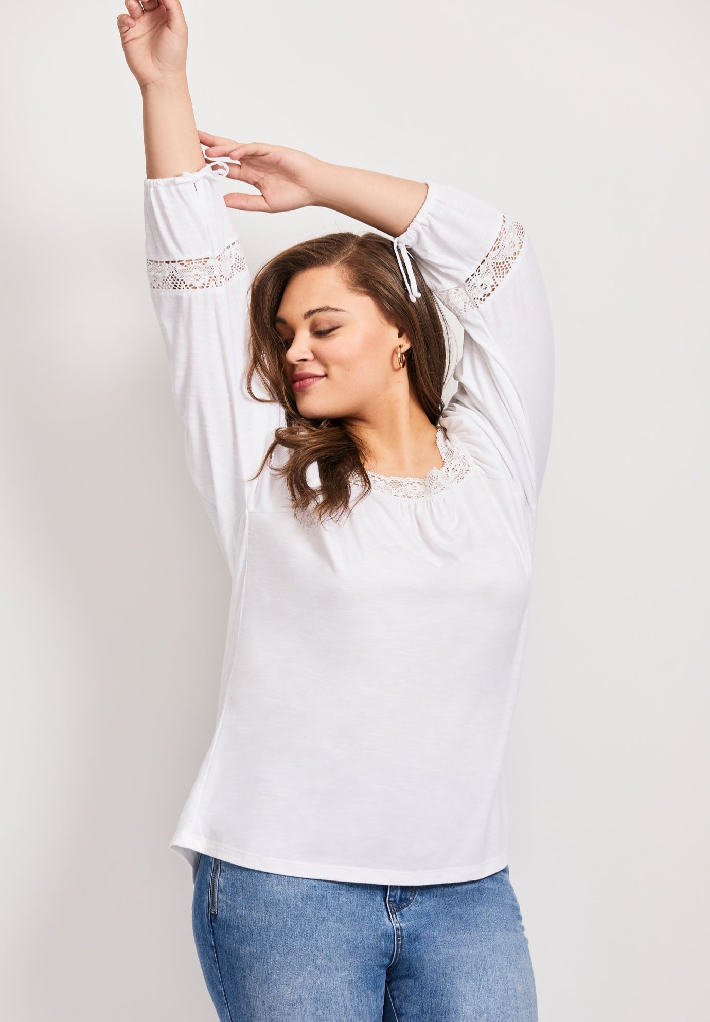 Crochet Trim Top image number 1