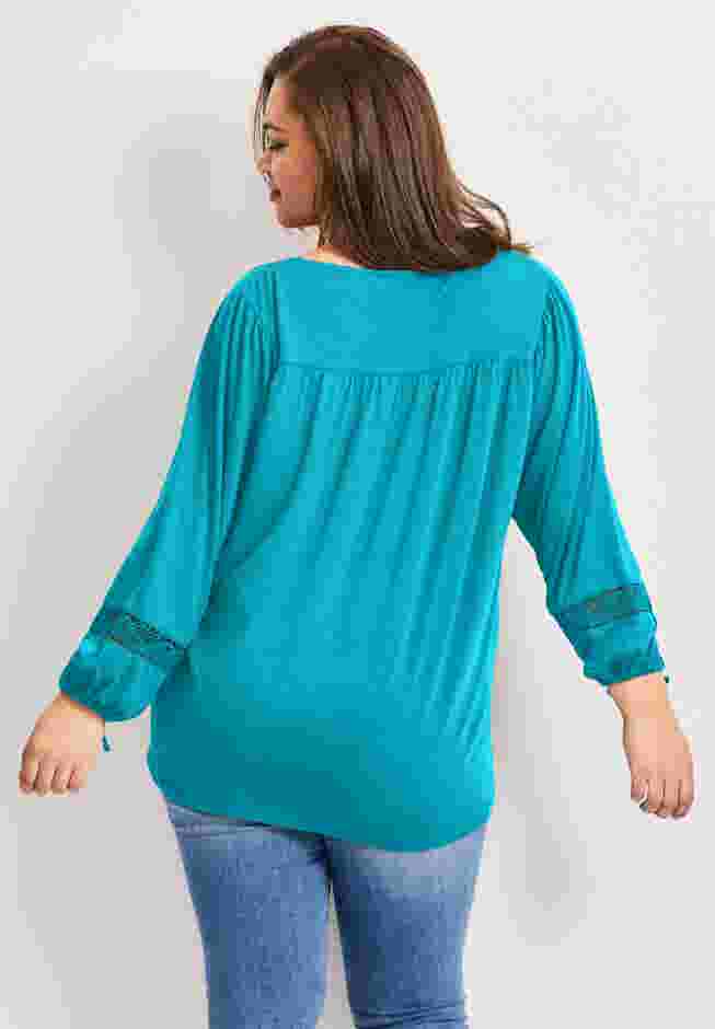 Crochet Trim Top image number 2