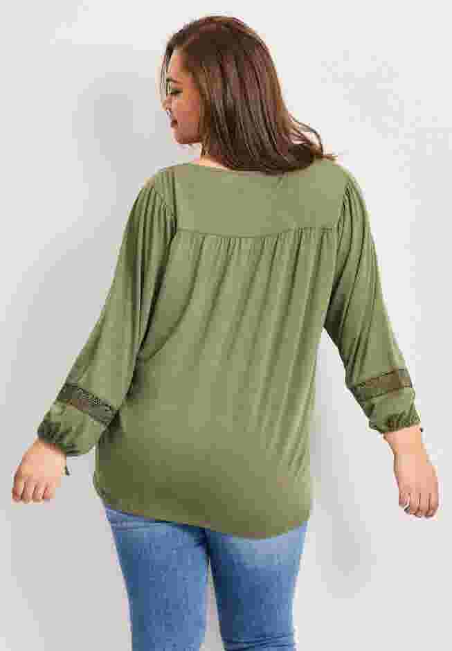 Crochet Trim Top image number 2