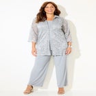 3-Piece Lace Pant Suit image number null