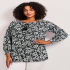 Ombre Print Top image number null