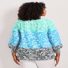 Ombre Print Top image number null