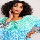 Ombre Print Top image number null