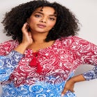 Ombre Print Top image number null