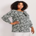 Ombre Print Top image number null