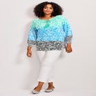 Ombre Print Top image number null