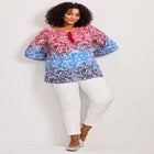 Ombre Print Top image number null